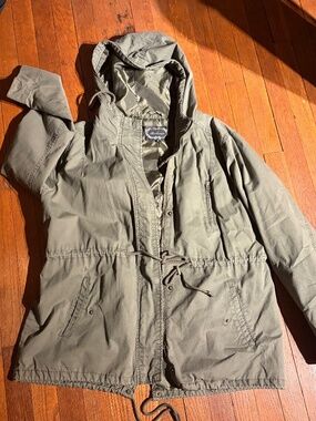 Ambiance Hoodie Jacket Army Green